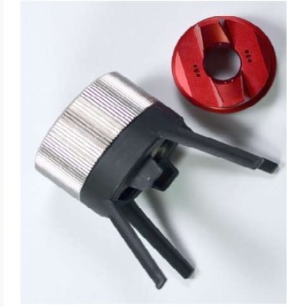 Titan 0394910 Air cap, red, pkgd